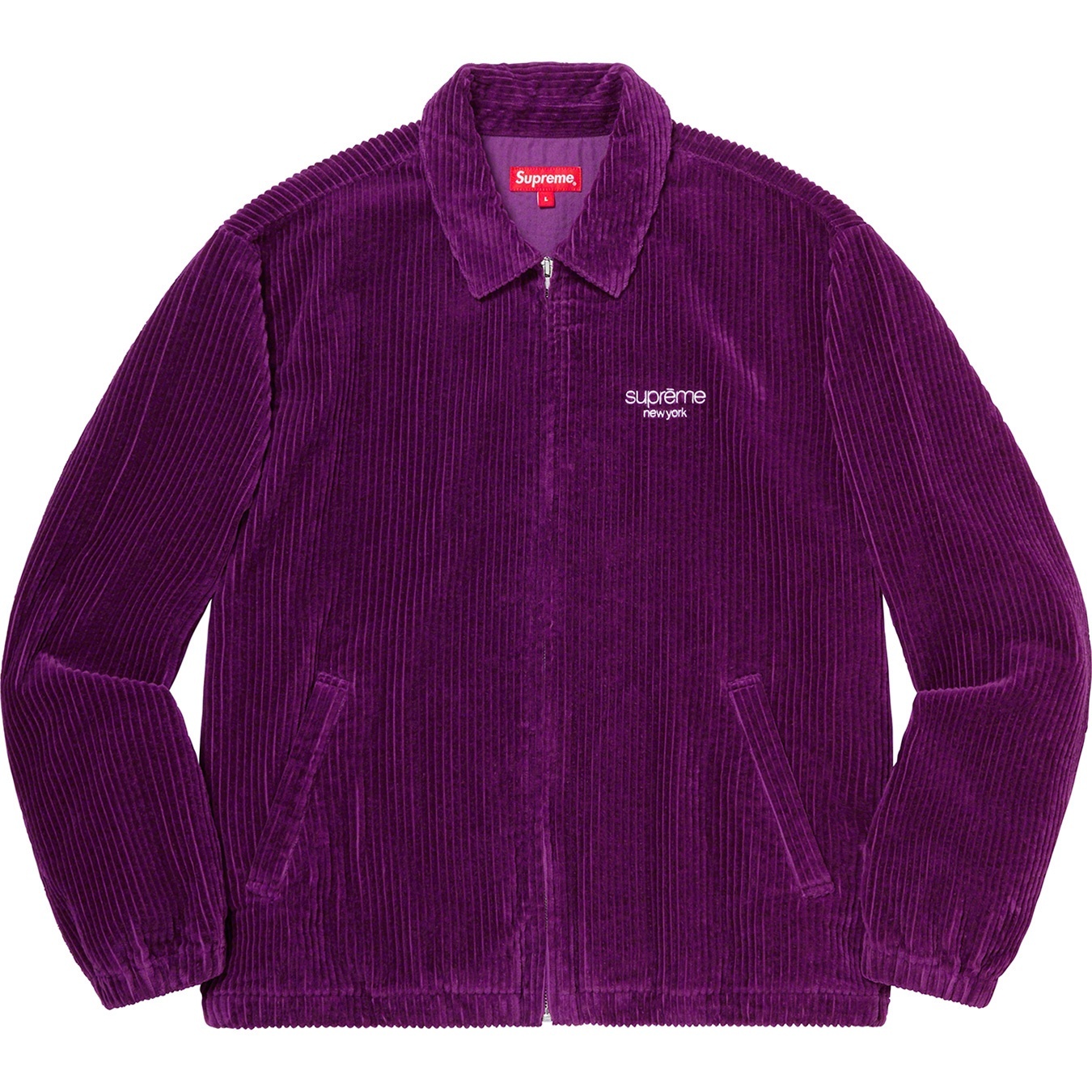 Wide Wale Corduroy Harrington Jacket view 14